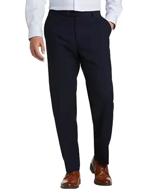 Pronto Uomo Men's Modern Fit Suit Separates Pants Navy Solid