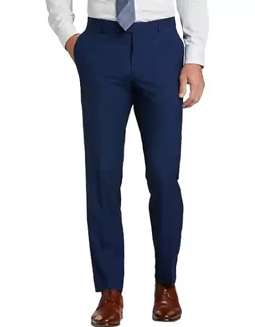 Wilke-Rodriguez Men's Slim Fit Suit Separates Pants Blue Solid