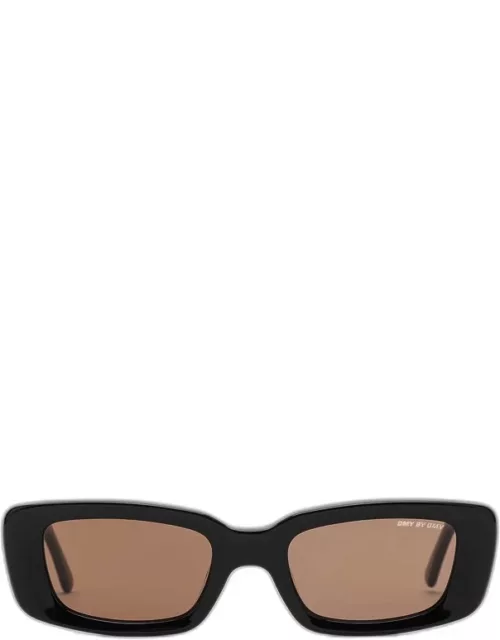 Black PVC Preston sunglasse