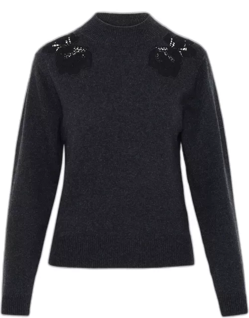 SEE BY CHLOÉ Wool Blend Grey Sweater