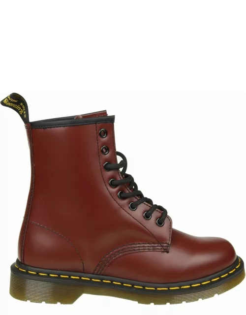 Dr. Martens Dr.martens Smooth Boots In Cherry Color Leather