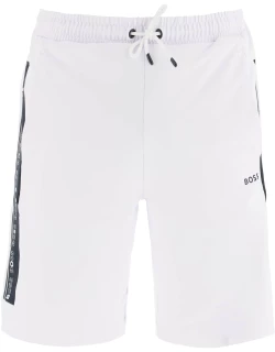BOSS SPORTY SHORTS WITH LOGO BAND