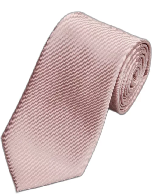 JoS. A. Bank Men's Traveler Collection Solid Tie, Rose Gold, One