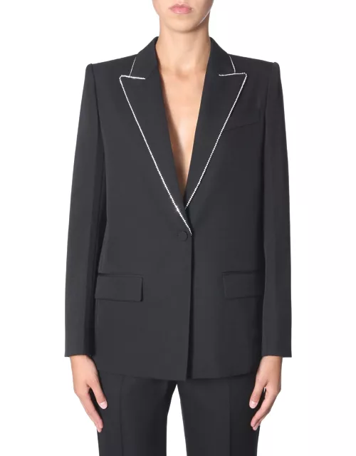 givenchy wool blazer with stras