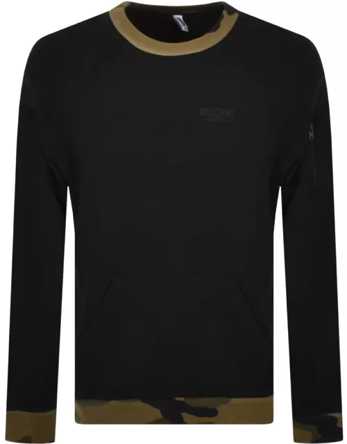 Moschino Lounge Sweatshirt Black