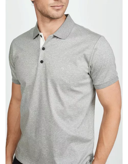Men's Interlock Cotton Polo Shirt