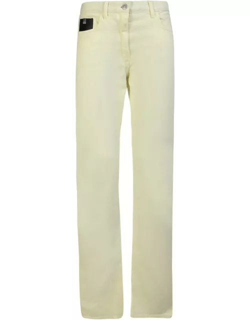 1017 ALYX 9SM High-waisted Skinny Jeans Light Yellow