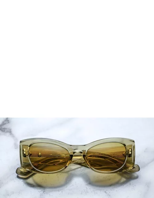 Jacques Marie Mage Harlo - Olive Sunglasse