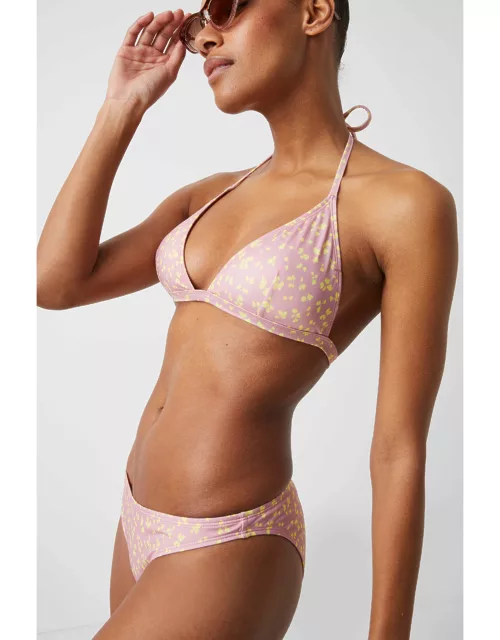 Recycled Bonita Ditsy Triangle Bikini Top