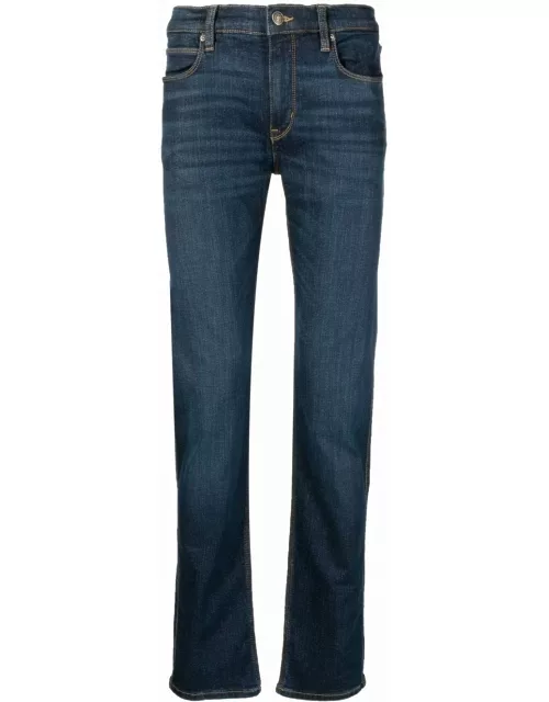 HUGO Md-rise straight leg jeans Navy