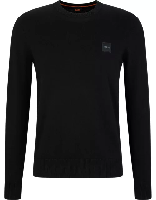 BOSS Crew-neck Sweater Black
