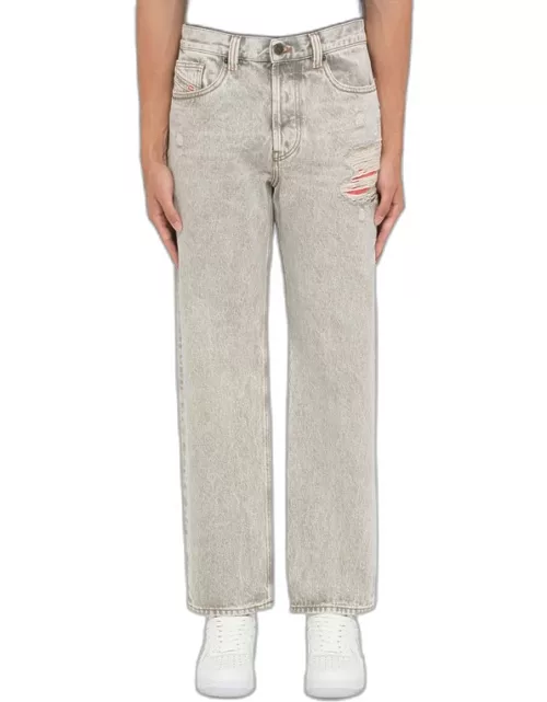 Regular jeans in light grey deni