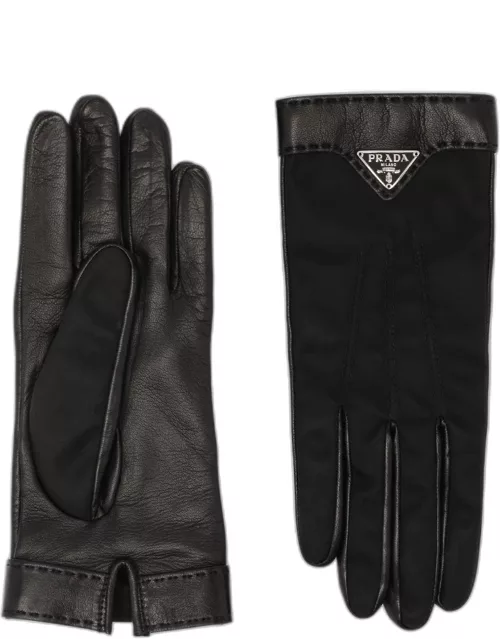 Black nappa glove