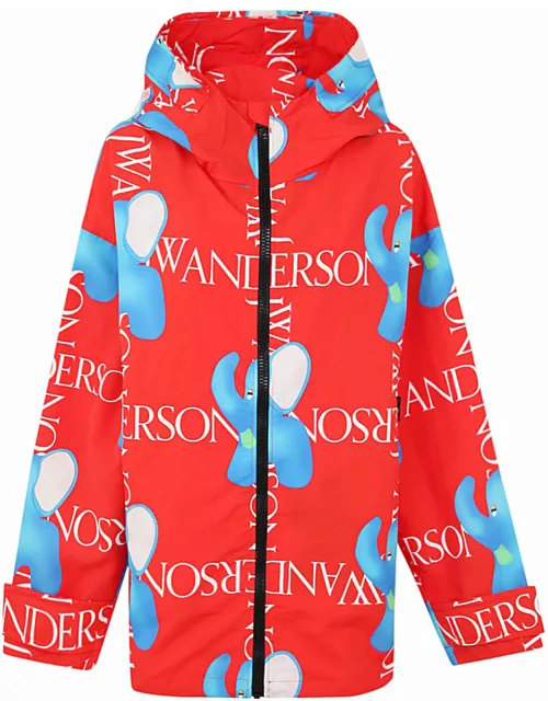 J.W. Anderson Hooded Shell Jacket