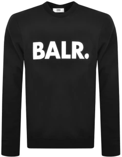 BALR Straight Branded Sweatshirt Black