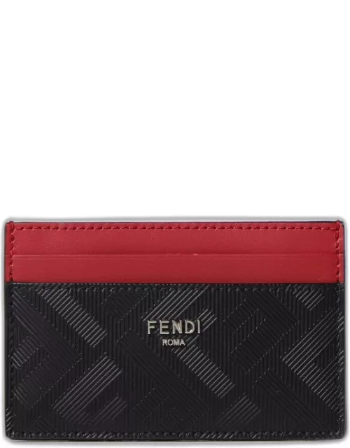 Wallet FENDI Men color Black