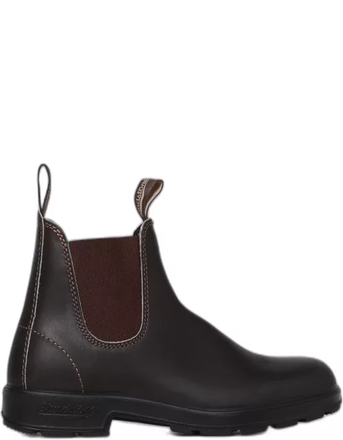 Flat Ankle Boots BLUNDSTONE Woman colour Dark