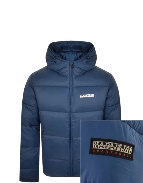 Napapijri A Suomi 1 Hooded Jacket Blue
