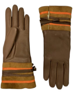 Belino Double Face Leather & Cashmere Glove