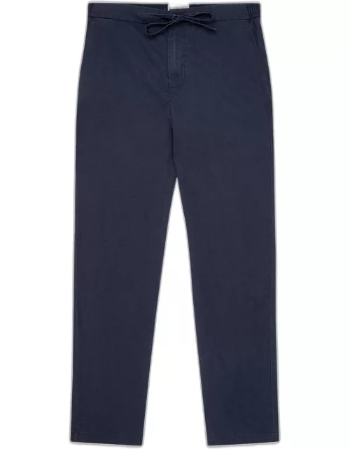Mendes Trousers Navy-Blue