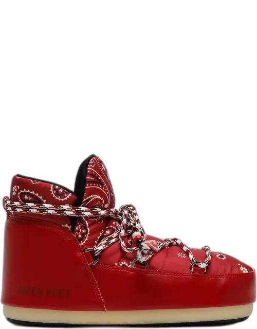 Red padded boot