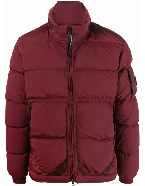 C.P. COMPANY Nycra Quilted Jacket Red