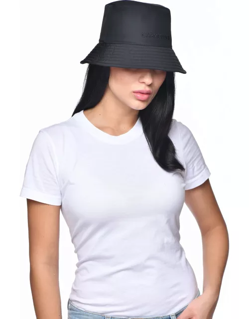 Raquel nylon bucket hat - S Black