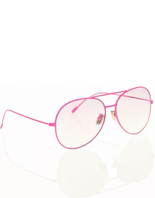 Fuchsia Aviator sunglasses - Mediu