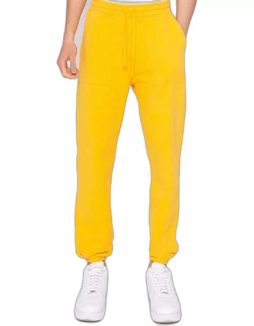 MC2 Saint Barth Yellow-ochre Track Pants Pantone Special Edition