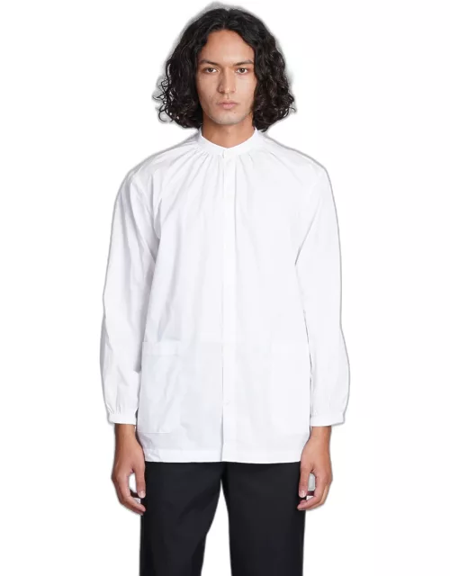 Bode Shirt In White Cotton