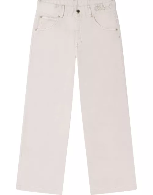 Chloé Straight Jeans With Embroidery
