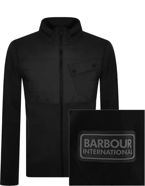 Barbour International Radon Full Zip Jacket Black