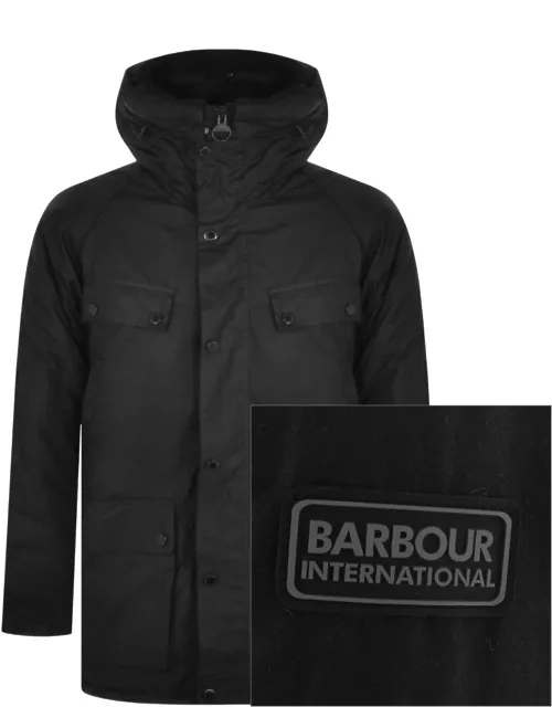 Barbour International Duke Parka Jacket Black