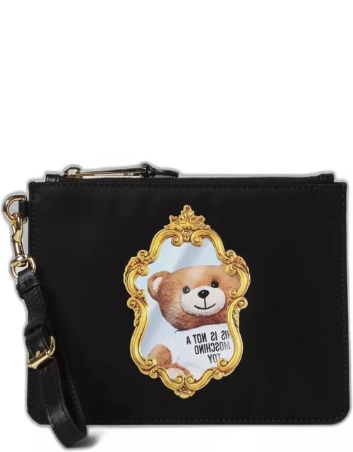 Clutch MOSCHINO COUTURE Woman color Black
