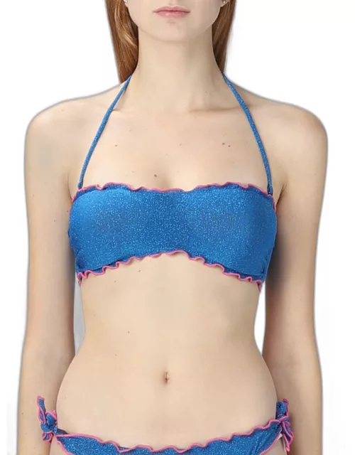Swimsuit MC2 SAINT BARTH Woman colour Gnawed Blue