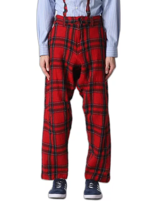 Trousers COMME DES GARÇONS SHIRT Men colour Red