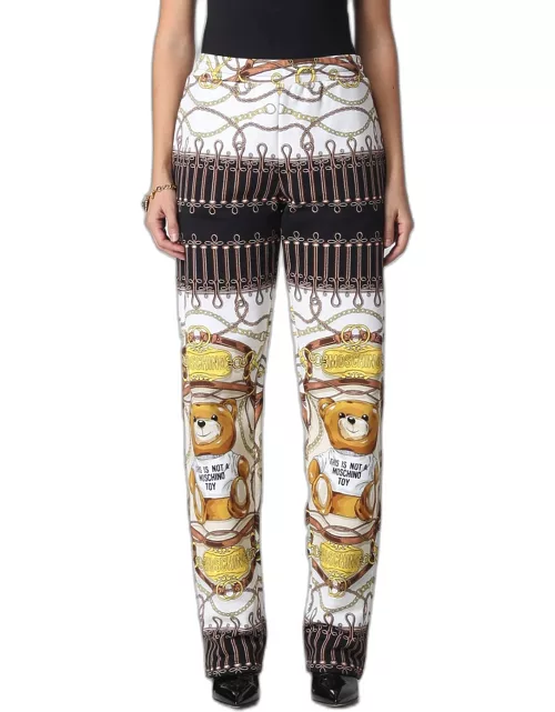 Trousers MOSCHINO COUTURE Woman colour Multicolor