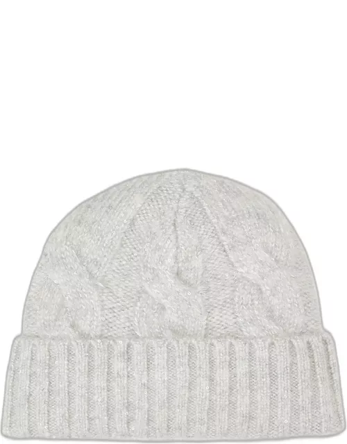 Roan Cable Knit Wool-Blend Beanie