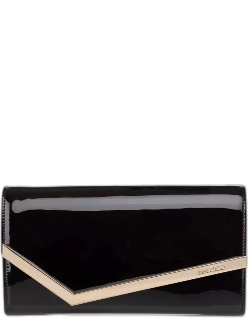 Emmie Patent Leather Clutch Bag