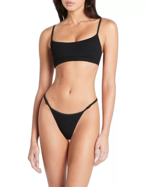 Strap Saint Crop Eco Bralette Bikini Top