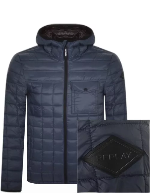 Replay Padded Jacket Blue