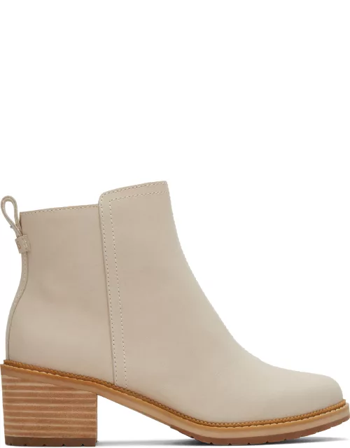 TOMS Women's Natural Beige Marina Leather Boot