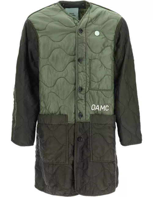OAMC QUILTED MIDI LINER JACKET