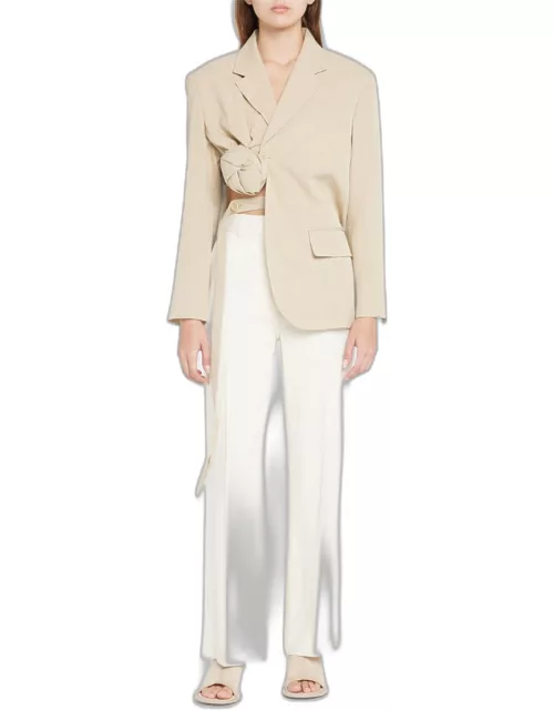 Baccala Knotted Blazer