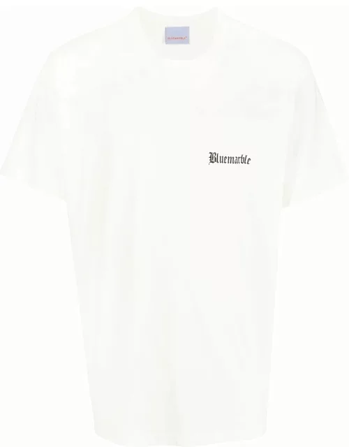 BLUEMARBLE Chest logo-print detail T-shirt White