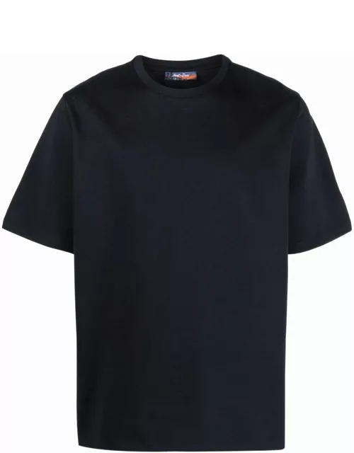 JUST DON Rear Logo-print T-shirt Black