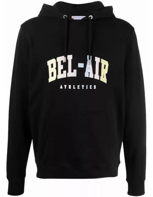 BEL-AIR ATHLETICS Logo Hoodie Black