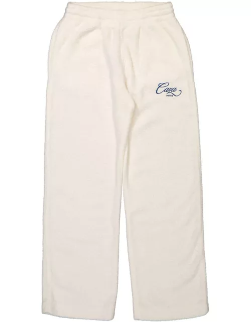 CASABLANCA Caza Terry Track Pant Off-White