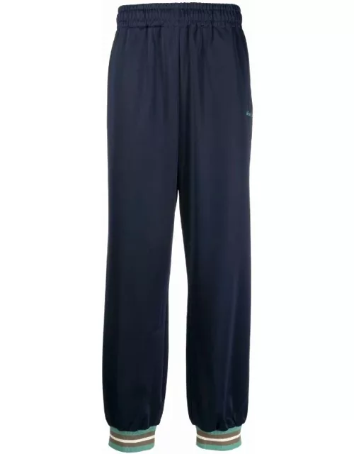 BLUEMARBLE Ribbed-detail track pants Navy