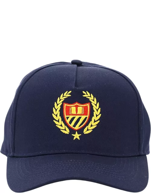 BEL-AIR ATHLETICS Academy Crest Embroidered Cap Navy